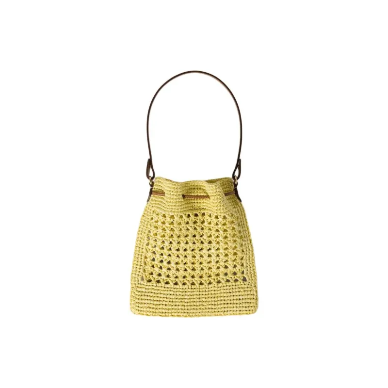 MIU MIU Viscose Handbag Mini Women's Yellow-1
