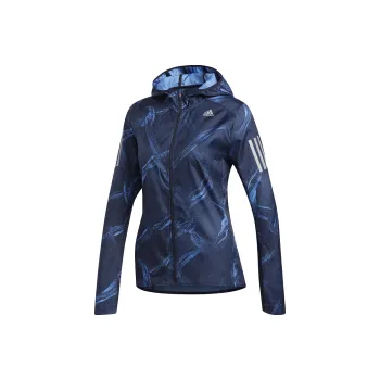Adidas W Own The Run Jackets & Coats Women's Marine Blue