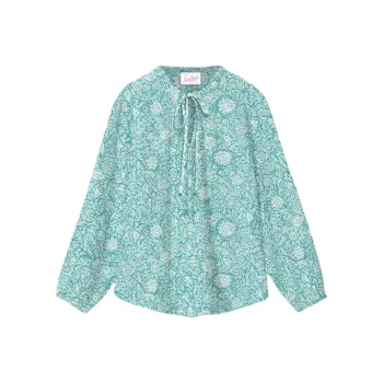 MC2 Saint Barth Harper Voile Paisley Blouse