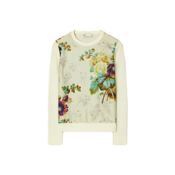 TORY BURCH Knitwear Women's Purple Floral