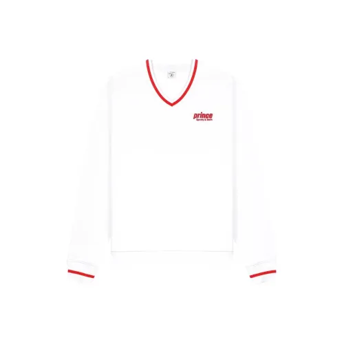 SPORTY & RICH X Prince Sporty V neck Sweatshirt