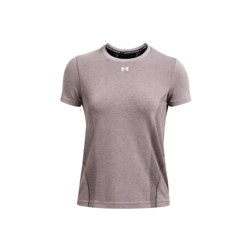 Under Armour Vanish Seamless Regular T Shirt Women's Fat Carp Gray