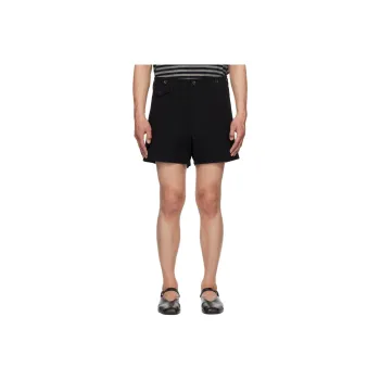 Yohji Yamamoto Casual Shorts Men's Black