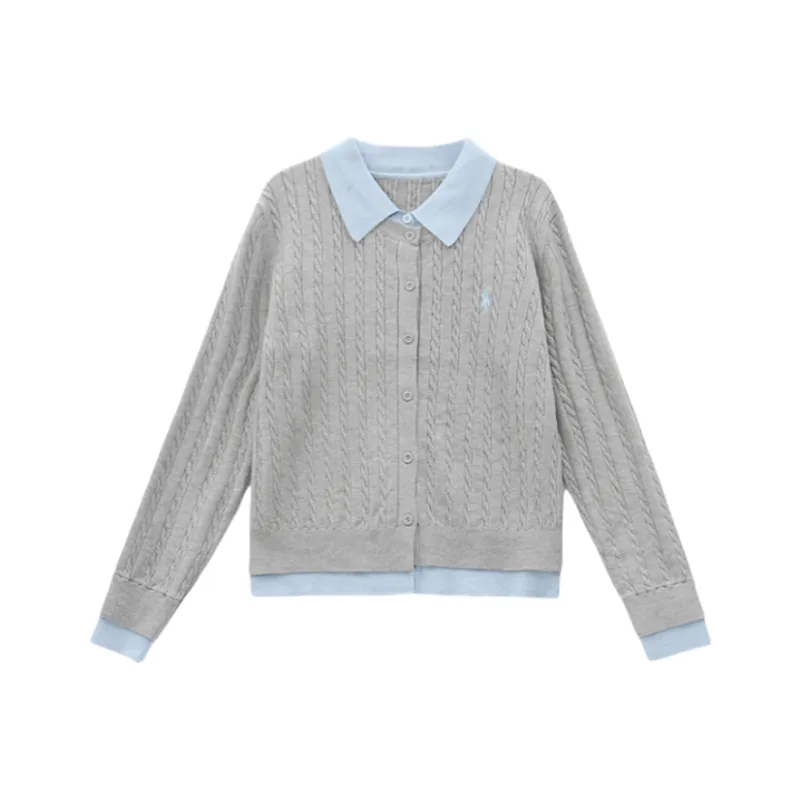 Princess Berdele Knitwear Women's Gray Blue-0