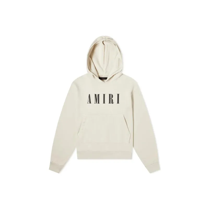 AMIRI Oversized Pullover Hoodie 'White'-0