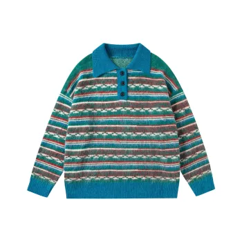 JOLLIGHT Knitwear Unisex Blue