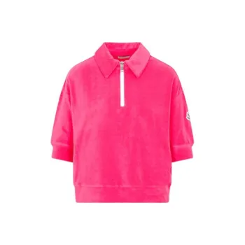 Moncler Polo Shirts Women's Pink