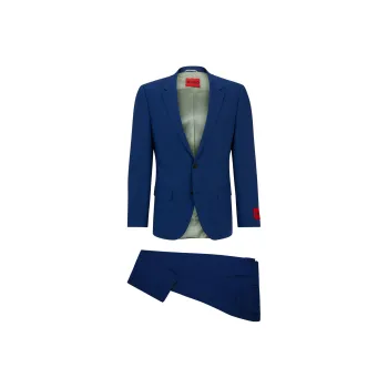 HUGO BOSS Business Suits Men's Blue