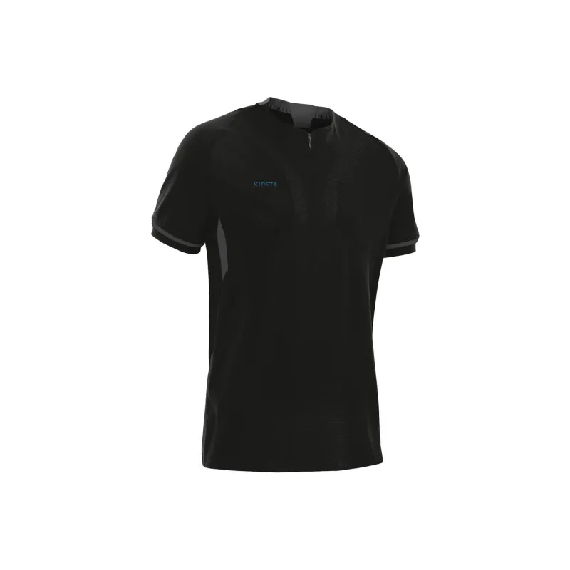 DECATHLON Soccer Jerseys Men's Black-0