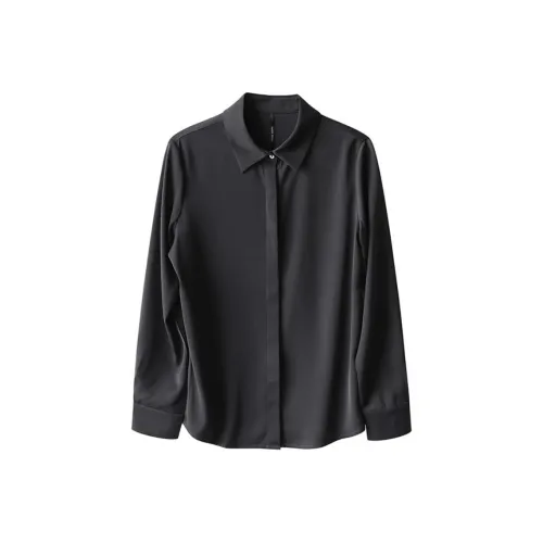 SHALLOW STREAMS Shirt Women's Dark Gray