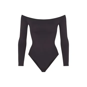 Skims Bodysuits Women's Agate Black