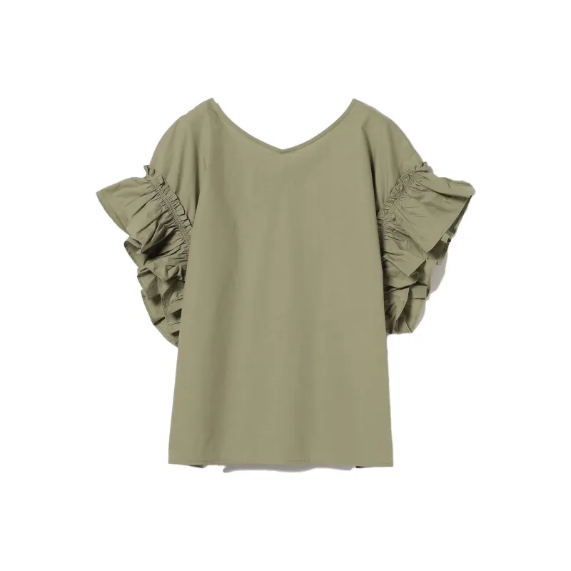 Beams Shirts Women's Olive Green-0