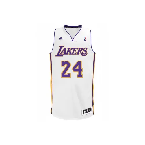Adidas x NBA Los Angeles Lakers Basketball Jerseys Unisex White