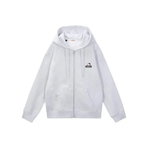 Hello Kitty X GUESS Hello Kitty Co brand Jackets Women's Light Gray
