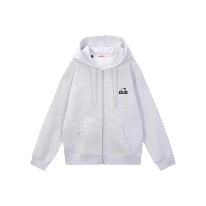Hello Kitty X GUESS Hello Kitty Co brand Jackets Women's Light Gray-0
