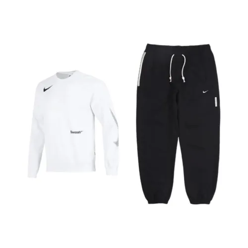Nike Sweatshirt Set Unisex White