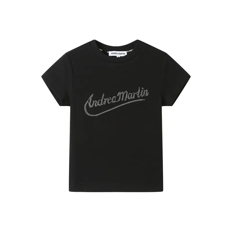 ANDREA MARTIN T Shirt Women's Black-0