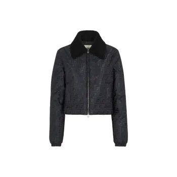 FENDI Ff Motif Short Padded Jacket
