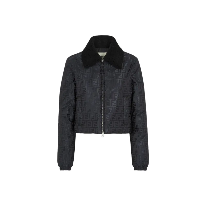 FENDI Ff Motif Short Padded Jacket-0