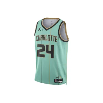 JORDAN Brandon Miller Charlotte Hornets 2024/25 City Edition Men's JORDAN Dri FIT Nba Swingman Jersey