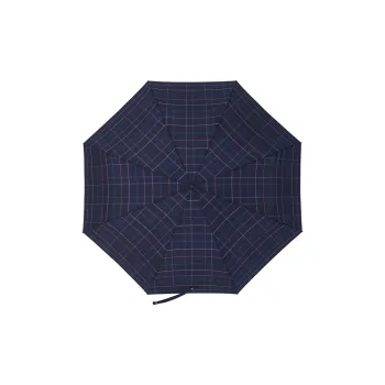 Kobold Plaid Stripes Men's Business Sunny And Rainy Dual Use Large Umbrella