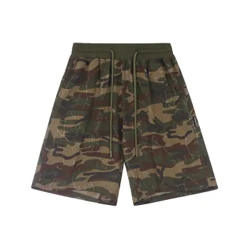 A Chock Casual Shorts Unisex Camouflage