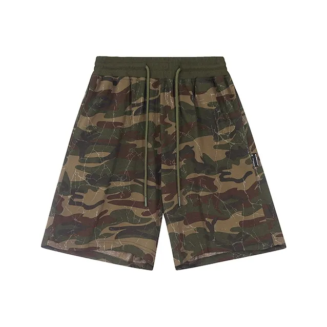 A Chock Casual Shorts Unisex Camouflage-0