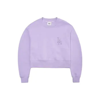 MLB Sweatshirts Women's Light Purple