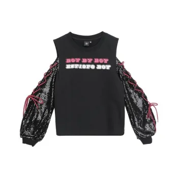 BOY BY BOY Sweatshirts Women's Black