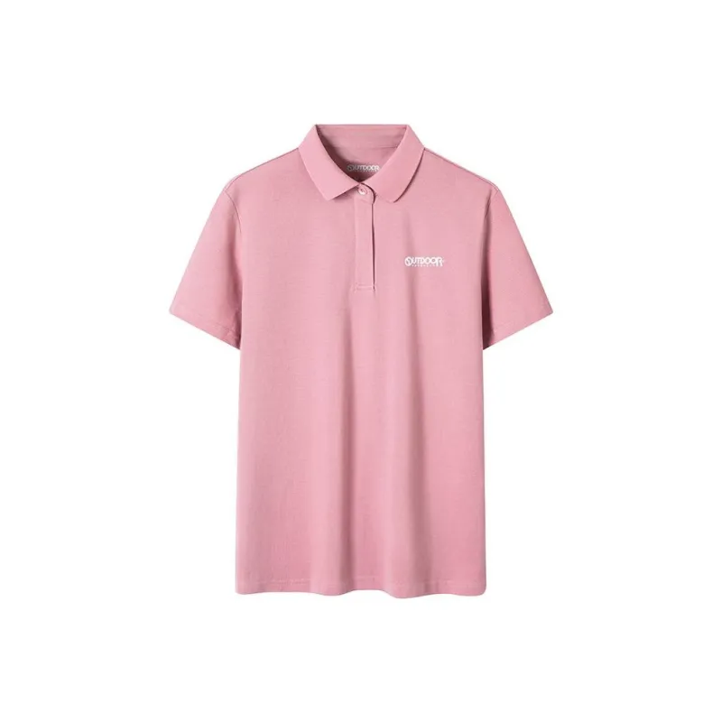 OUTDOOR PRODUCTS Polo Shirt Women's Pink-0