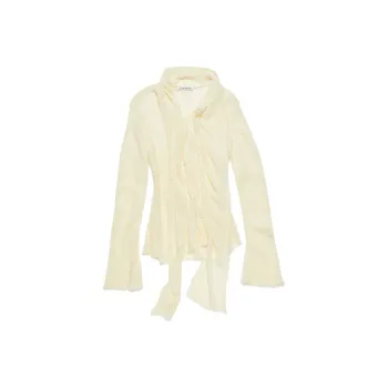Acne Studios Crepe Scarf Blouse