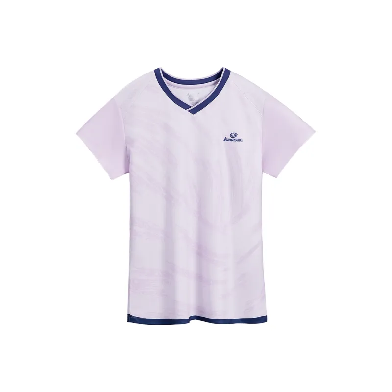 Kawasaki Dreamcatcher Galaxy Badminton Jersey Unisex Light Purple/Light Pink-2