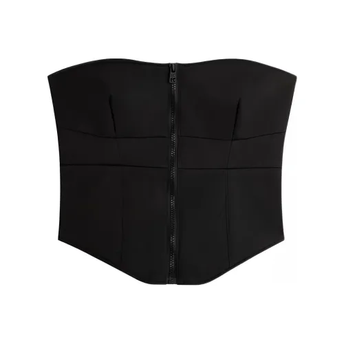 calvin k60k608945 KLEIN Strapless Top Women's Space Black