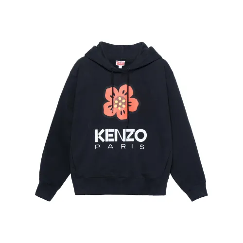 KENZO Logo print Long sleeve Hoodie