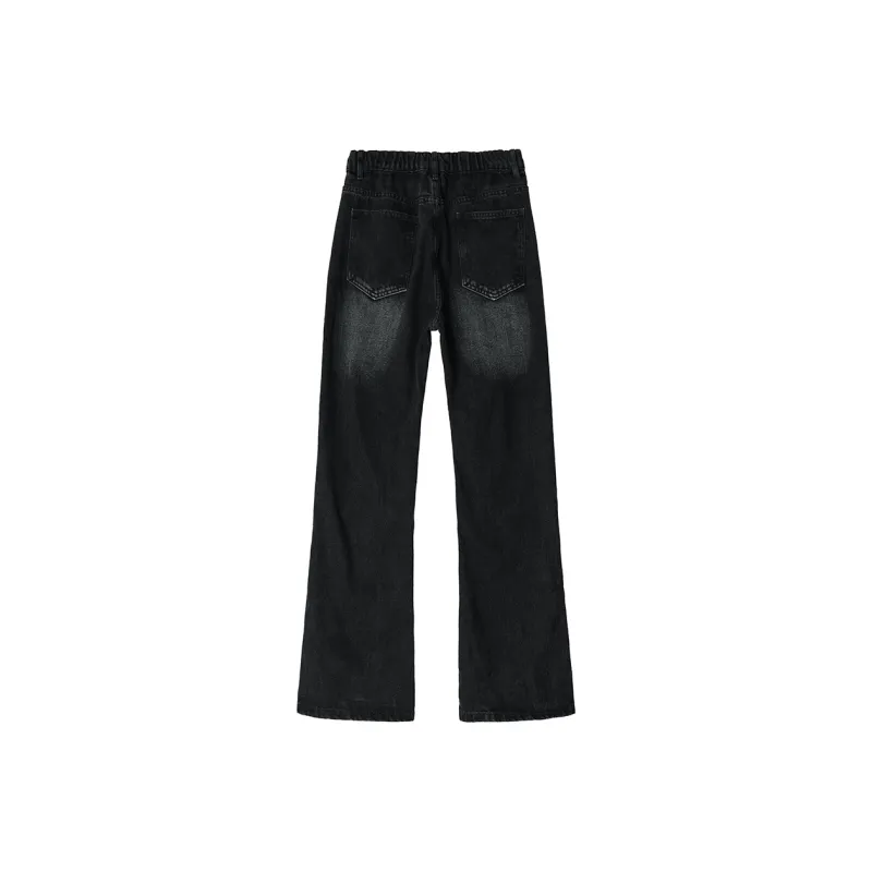 HIKZ Loose Fit Bootcut Jeans Unisex-1