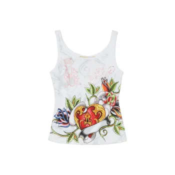 Ed Hardy Camisoles Women's E1OBW054 White