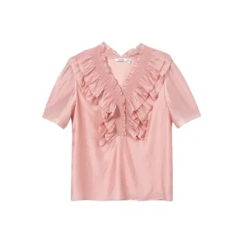 SEIFINI Shirts Women's Pink