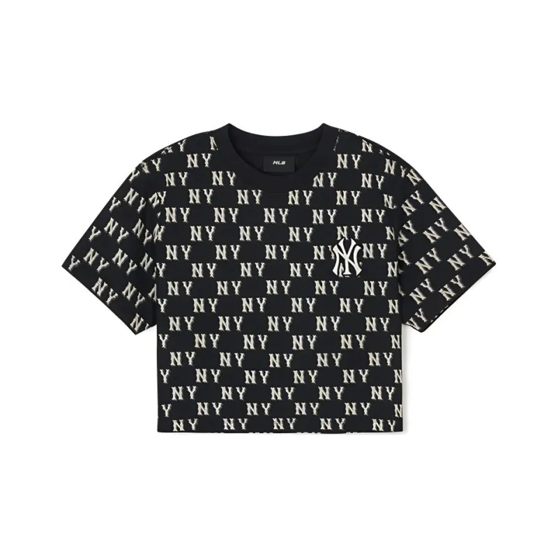 MLB New York Yankees T Shirts Women's Black-0