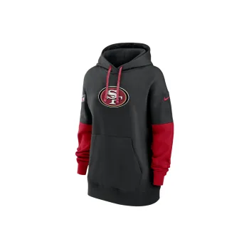 Nike San Francisco 49ers Sideline Essential Women's Nike Nfl Pullover Hoodie