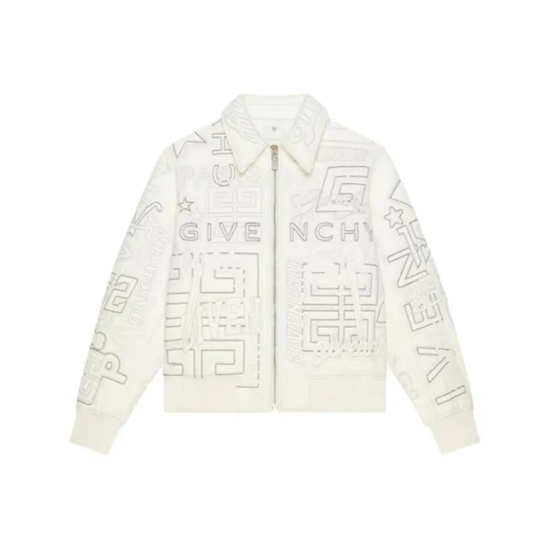 Givenchy Leather Varsity-0