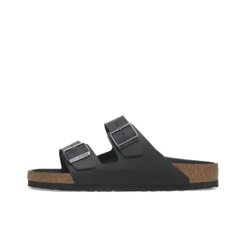 Birkenstock Arizona Slide Slippers Unisex Black Regular Loose Fit
