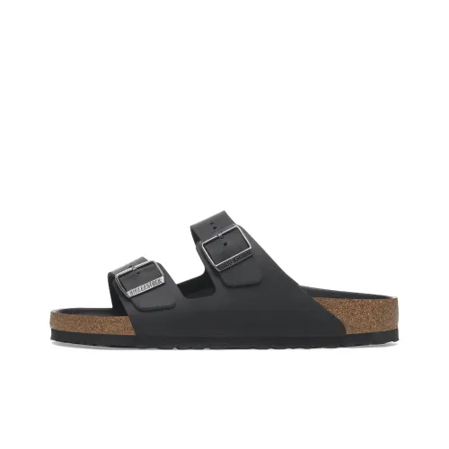 Birkenstock Arizona Slide Slippers Unisex Black Regular Loose Fit