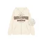 [Ecru]Print Hoodie (Fleece-Lined)