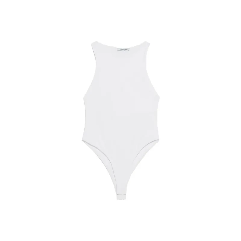 ZARA Bodysuits Women's White-0