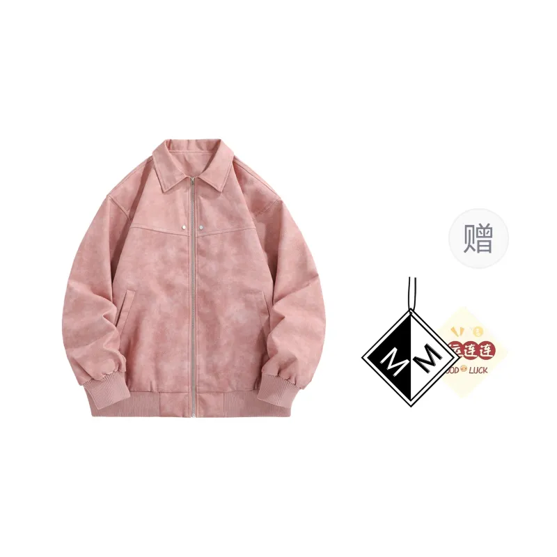 MM Leather Jacket Fall Winter Unisex-9