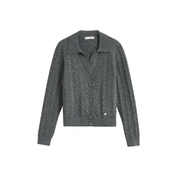 Inman Knitwear Women's Tone Gray