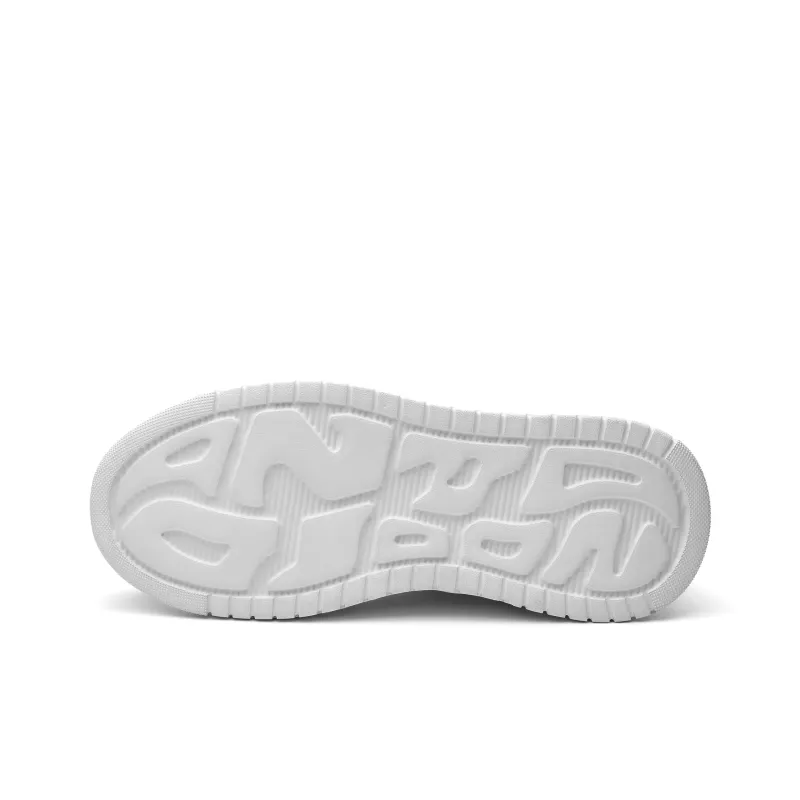 JEEP SPIRIT Slip Resistant, Abrasion Resistant, Lightweight, Breathable Low Top Skateboard Shoes Men's Polar White-5
