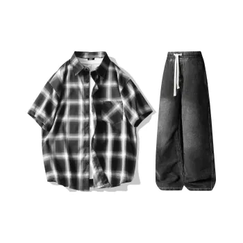 A.X.S.K Shirt Matching Set Unisex