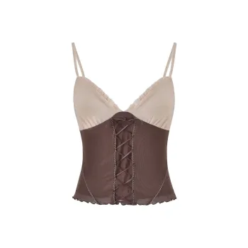 Tiger Mist ALTHEA TOP Camisole Women's Tan