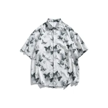 KRISTALIA Shirt Unisex Ink Wash Butterfly
